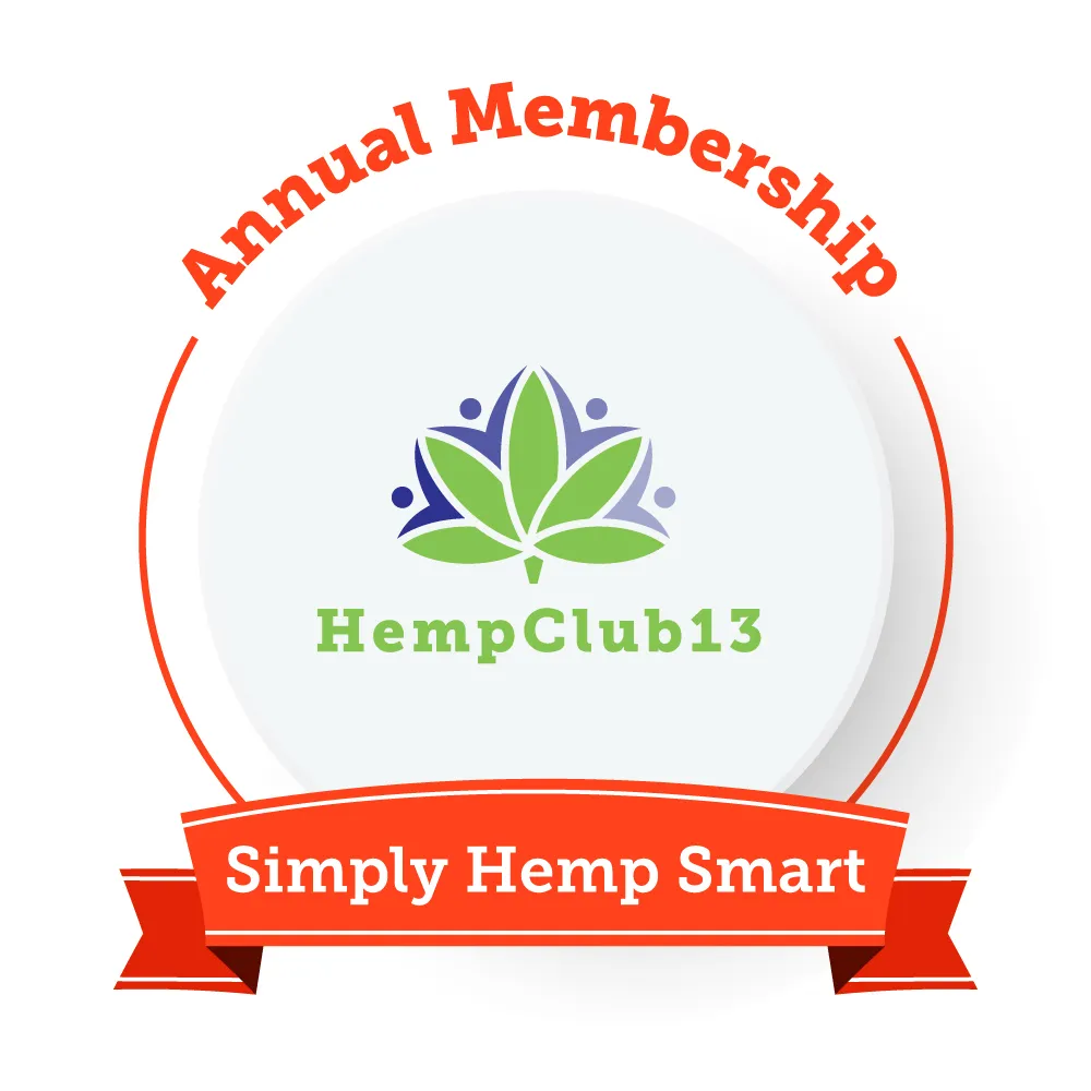Hemp Club 13 Annual Membership