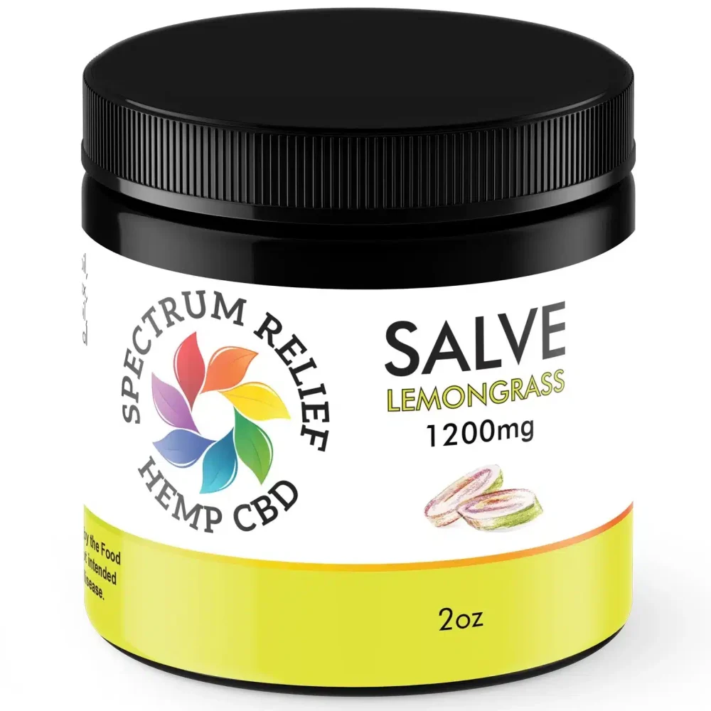 ADVANCED CBD Salve Lemongrass 1200mg
