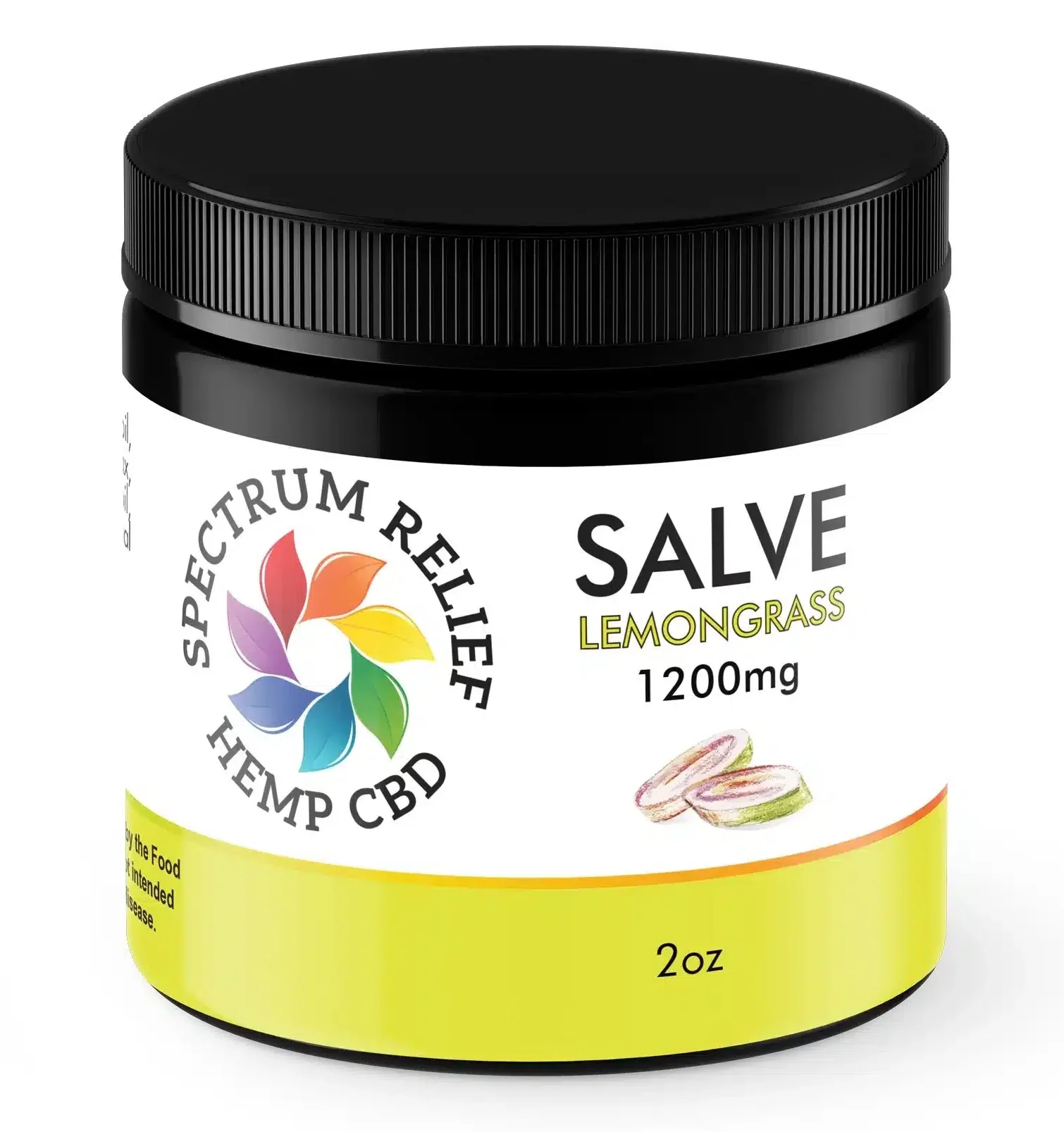 ADVANCED CBD Salve Lemongrass 1200mg